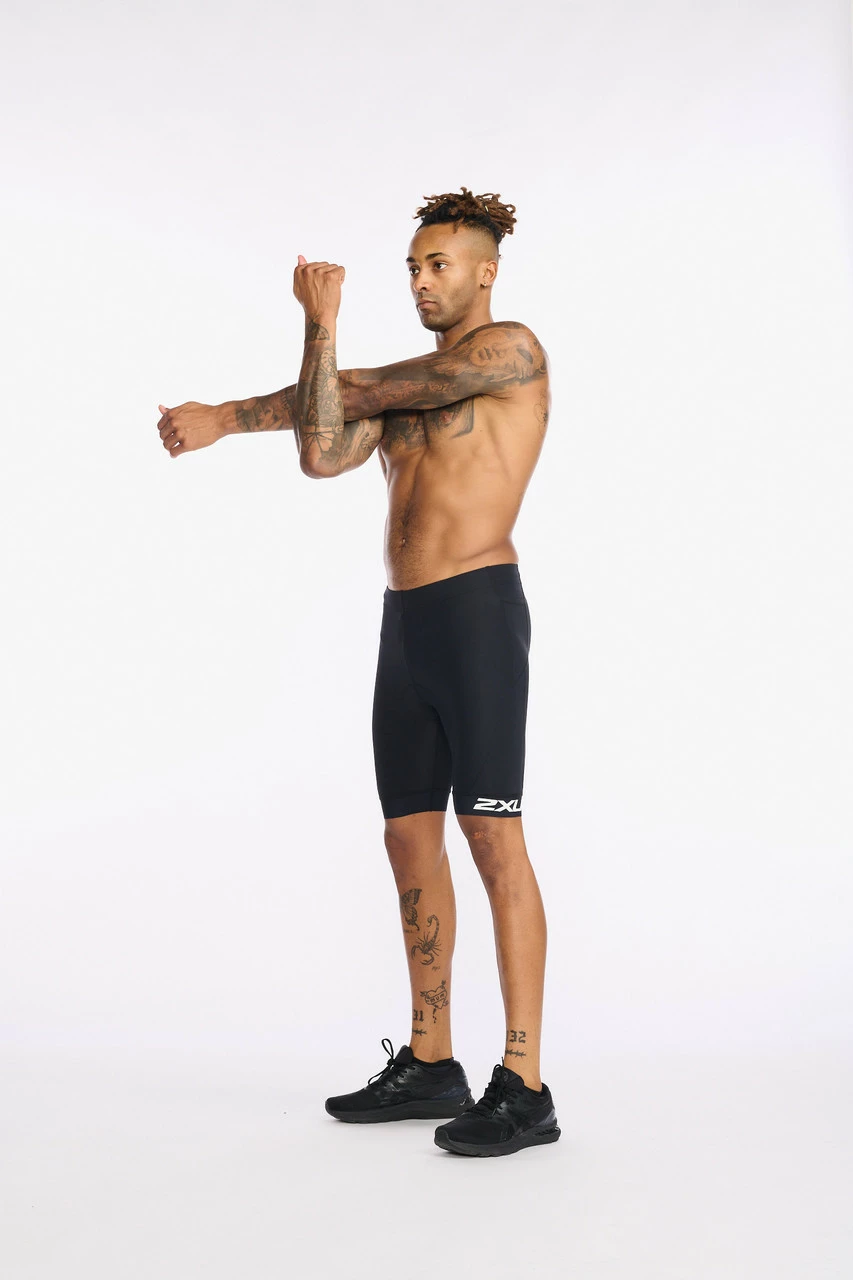 2XU - Core Tri Short - Men's - Black/White - 2023 3 2XU - Core Tri Short - Men's - Black/White - 2023 - Image 3