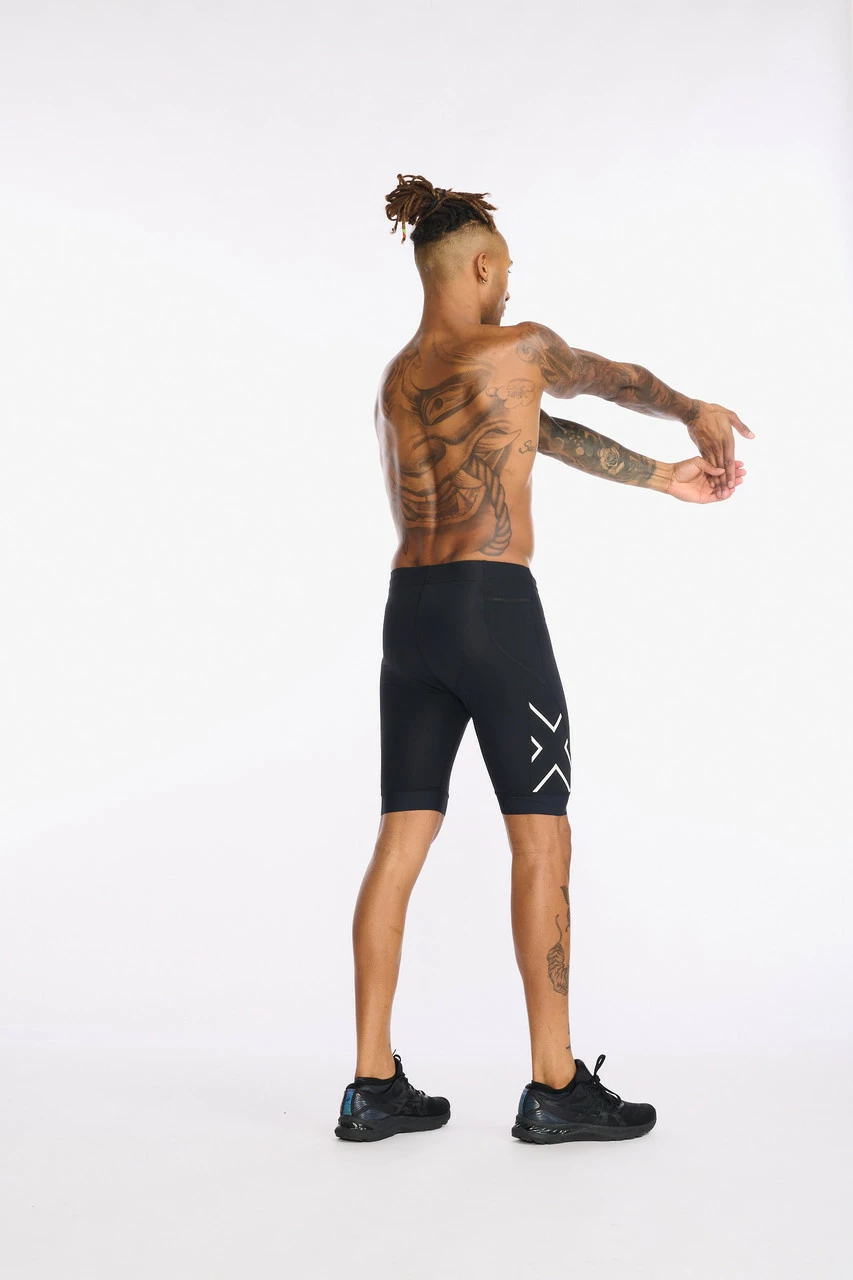 2XU - Core Tri Short - Men's - Black/White - 2023 11 2XU - Core Tri Short - Men's - Black/White - 2023 - Image 11