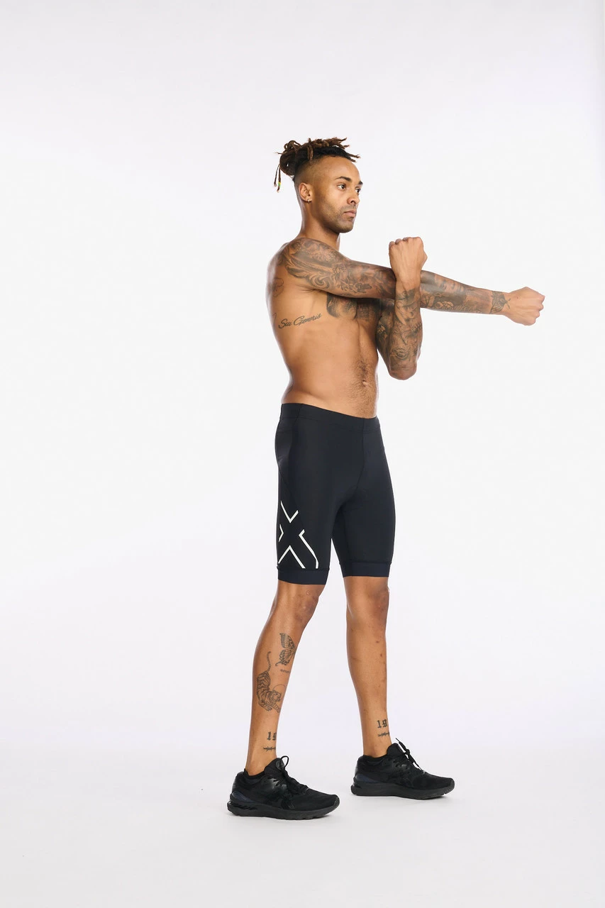 2XU - Core Tri Short - Men's - Black/White - 2023 9 2XU - Core Tri Short - Men's - Black/White - 2023 - Image 9