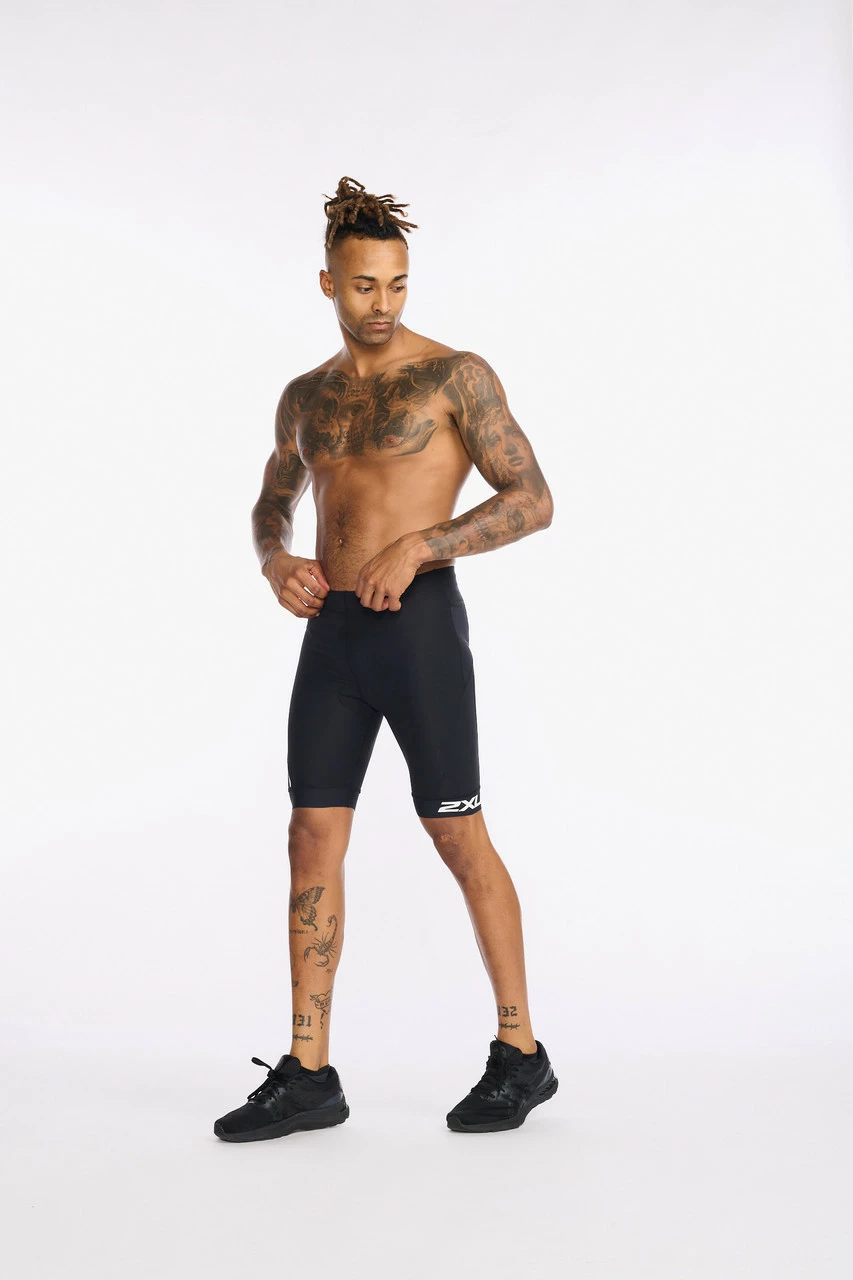 2XU - Core Tri Short - Men's - Black/White - 2023 12 2XU - Core Tri Short - Men's - Black/White - 2023 - Image 12
