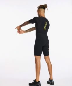 2XU - Light Speed Tech Sleeved Trisuit - Men's - Black/Gold - 2023 45 2XU - Light Speed Tech Sleeved Trisuit - Men's - Black/Gold - 2023 -ZONE3 shop MT6633d BLK GLD 06 19492.1653898730