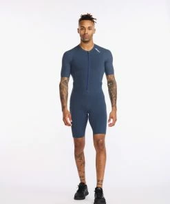 2XU - Light Speed Tech Sleeved Trisuit - Men's - Outerspace/White - 2023 27 2XU - Light Speed Tech Sleeved Trisuit - Men's - Outerspace/White - 2023 -ZONE3 shop MT6633d OUT WHT 03 20747.1653898747