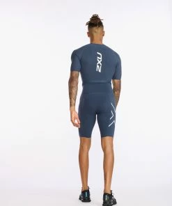 2XU - Light Speed Tech Sleeved Trisuit - Men's - Outerspace/White - 2023 21 2XU - Light Speed Tech Sleeved Trisuit - Men's - Outerspace/White - 2023 -ZONE3 shop MT6633d OUT WHT 08 71247.1653898747