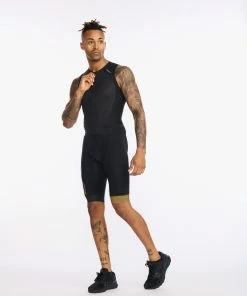 2XU - Light Speed Front Zip Trisuit - Men's - Black/Gold - 2023 28 2XU - Light Speed Front Zip Trisuit - Men's - Black/Gold - 2023 -ZONE3 shop MT6660d BLK GLD 15 29859.1662375663