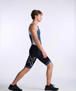 2XU - Light Speed Front Zip Trisuit - Men's - Midnight/White - 2023 32 2XU - Light Speed Front Zip Trisuit - Men's - Midnight/White - 2023 -ZONE3 shop MT6660d MDN WHT 08 34738.1666343114