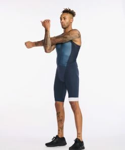 2XU - Light Speed Front Zip Trisuit - Men's - Outerspace/White 22 2XU - Light Speed Front Zip Trisuit - Men's - Outerspace/White -ZONE3 shop MT6660d OUT WHT 05 70956.1652689604