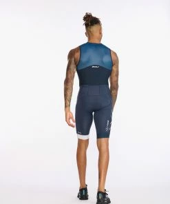 2XU - Light Speed Front Zip Trisuit - Men's - Outerspace/White 25 2XU - Light Speed Front Zip Trisuit - Men's - Outerspace/White -ZONE3 shop MT6660d OUT WHT 08 71529.1652689604