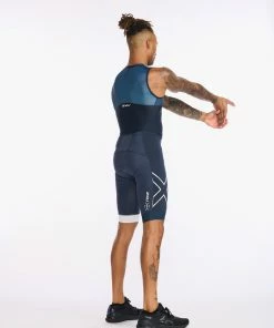 2XU - Light Speed Front Zip Trisuit - Men's - Outerspace/White 27 2XU - Light Speed Front Zip Trisuit - Men's - Outerspace/White -ZONE3 shop MT6660d OUT WHT 09 20750.1652689604