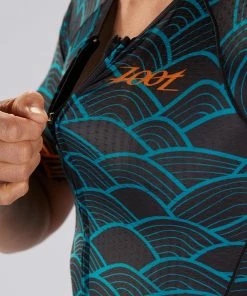 Zoot - LTD Tri Aero Short Sleeve Jersey - Men's - * -ZONE3 shop M ALOHA Tri SS Jersey DETAIL1 92791.1664370667