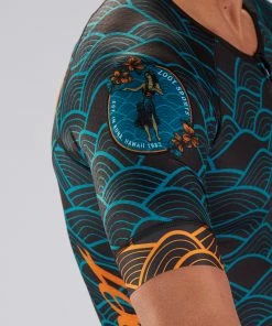 Zoot - LTD Tri Aero Short Sleeve Jersey - Men's - * -ZONE3 shop M ALOHA Tri SS Jersey DETAIL3 99993.1664370667