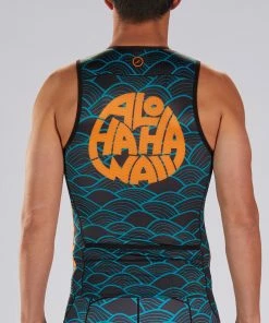 Zoot - LTD Tri Tank - Men's - * -ZONE3 shop M ALOHA Tri Tank BACK 84920.1621866460
