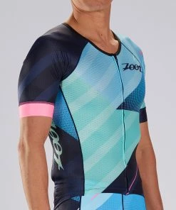 Zoot - LTD Tri Aero Short Sleeve Jersey - Men's - * -ZONE3 shop M CALI Tri SS Jersey ANGLE 67377.1664370667