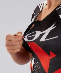 Zoot - LTD Tri Aero Short Sleeve Jersey - Men's - * -ZONE3 shop M TEAM Tri SS Jersey DETAIL2 70729.1664370667