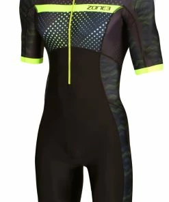 Zone 3 Zone3 - Activate+ Revolution (Spots) Short Sleeve Trisuit - Men's - 2023