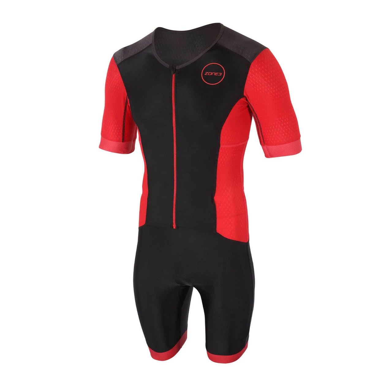 Zone 3 Zone3 - Aquaflo+ Short Sleeve Full Zip Trisuit - Men's 1 Zone 3 Zone3 - Aquaflo+ Short Sleeve Full Zip Trisuit - Men's