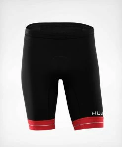 HUUB - RaceLine Men's Tri Shorts - Black/Red 7 HUUB - RaceLine Men's Tri Shorts - Black/Red -ZONE3 shop RaceLine 2020 Long Course Shorts Black Front 900x 34156.1670602917