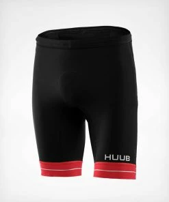 HUUB - RaceLine Men's Tri Shorts - Black/Red 8 HUUB - RaceLine Men's Tri Shorts - Black/Red -ZONE3 shop RaceLine 2020 Long Course Shorts Black Front R 900x 62615.1670602917