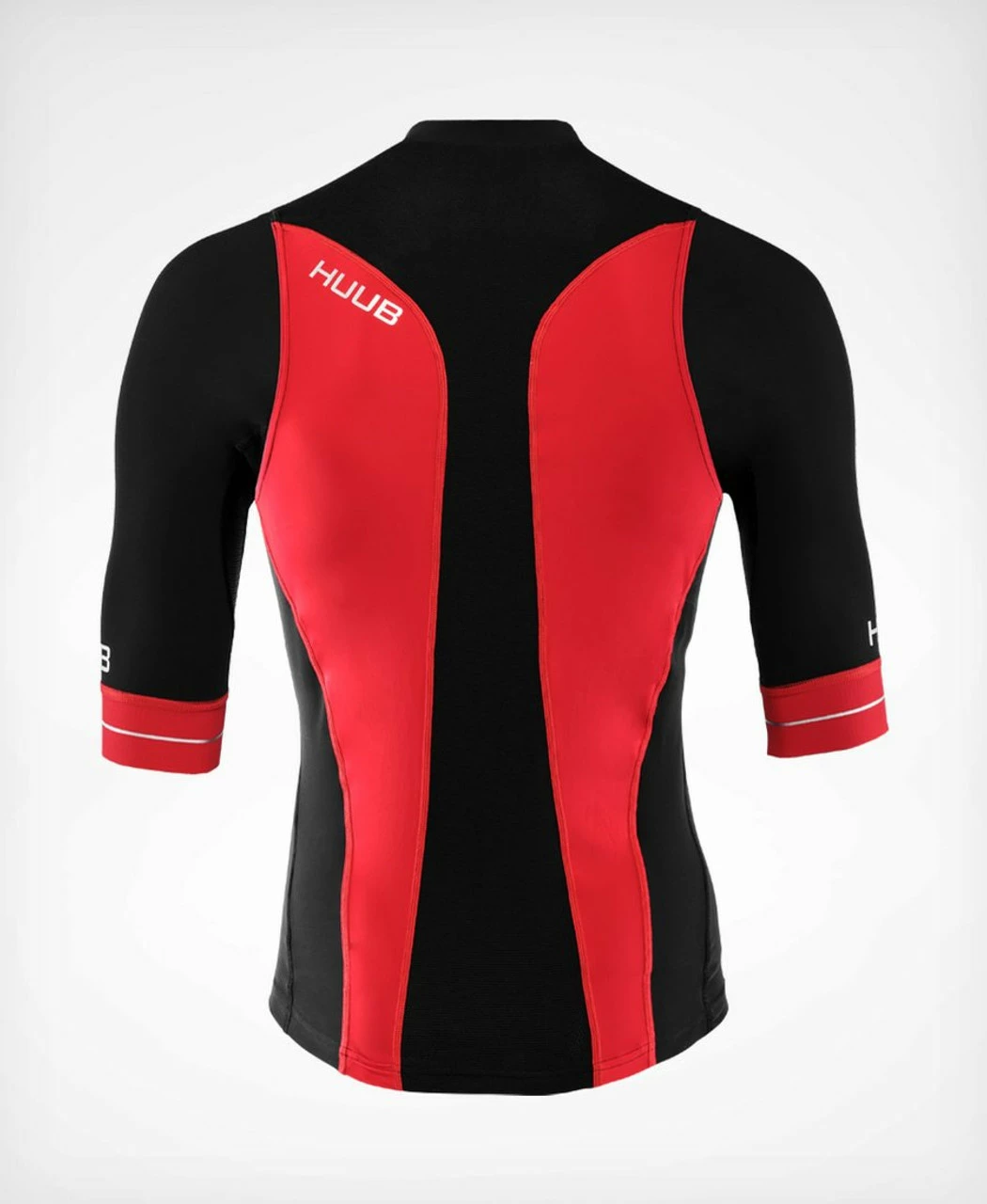 HUUB - Men's RaceLine Long-Course Tri Top - Black/Red 4 HUUB - Men's RaceLine Long-Course Tri Top - Black/Red - Image 4