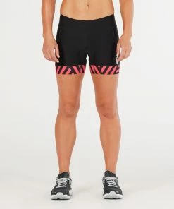 2XU - Perform 4.5" Tri Short - Women's - -ZONE3 shop WT4860b BLK GMN 01 48255.1643986072