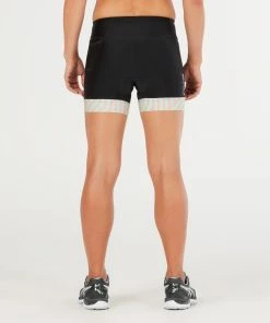 2XU - Perform 4.5" Tri Short - Women's - -ZONE3 shop WT4860b BLK MIT 03 53504.1643986072