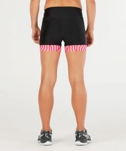 2XU - Perform 4.5" Tri Short - Women's - -ZONE3 shop WT4860b BLK RPT 03 60583.1643986072
