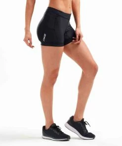 2XU - Active Tri 4.5" Shorts - Women's -ZONE3 shop WT4867b BLK BLK 02 squashed 27793.1619529680