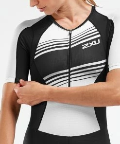 2XU - Compression Sleeved Trisuit - Women's 19 2XU - Compression Sleeved Trisuit - Women's -ZONE3 shop WT5521d BLK BWL 03 93424.1668597254