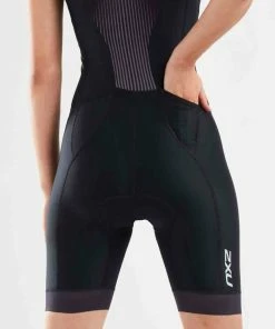 2XU - Perform Front Zip Trisuit - Women's -ZONE3 shop WT5533d BLK SDW 03 squashed 97710.1673518447