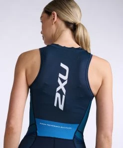 2XU - Aero Front Zip Trisuit - Women's - Midnight/Festival - 2023 28 2XU - Aero Front Zip Trisuit - Women's - Midnight/Festival - 2023 -ZONE3 shop WT6432d MDN FTV 24 94981.1654619783