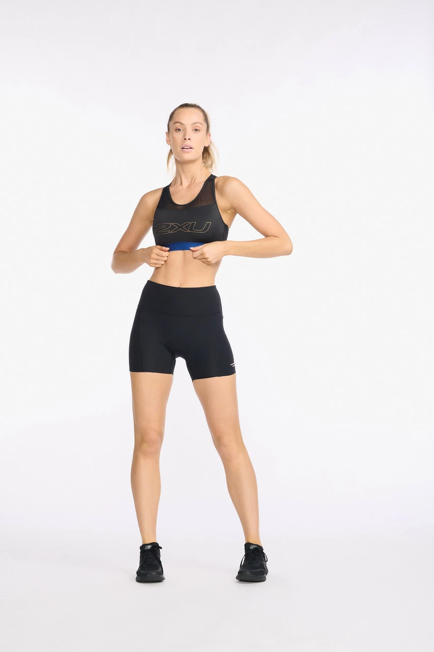 2XU - Aero Tri Crop - Women's - Black/White - 2023 15 2XU - Aero Tri Crop - Women's - Black/White - 2023 - Image 15