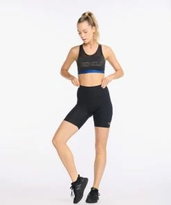2XU - Aero 7 Inch Tri Short - Women's - Black/Peach Whip 32 2XU - Aero 7 Inch Tri Short - Women's - Black/Peach Whip -ZONE3 shop WT6435b BLK PCW 15 41545.1646143112