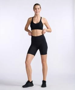 2XU - Aero Tri Short - Women's - Black/White - 2023 -ZONE3 shop WT6435b BLK WHT 14 38602.1666344417