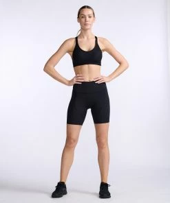 2XU - Aero Tri Short - Women's - Black/White - 2023 -ZONE3 shop WT6435b BLK WHT 19 91228.1666344417