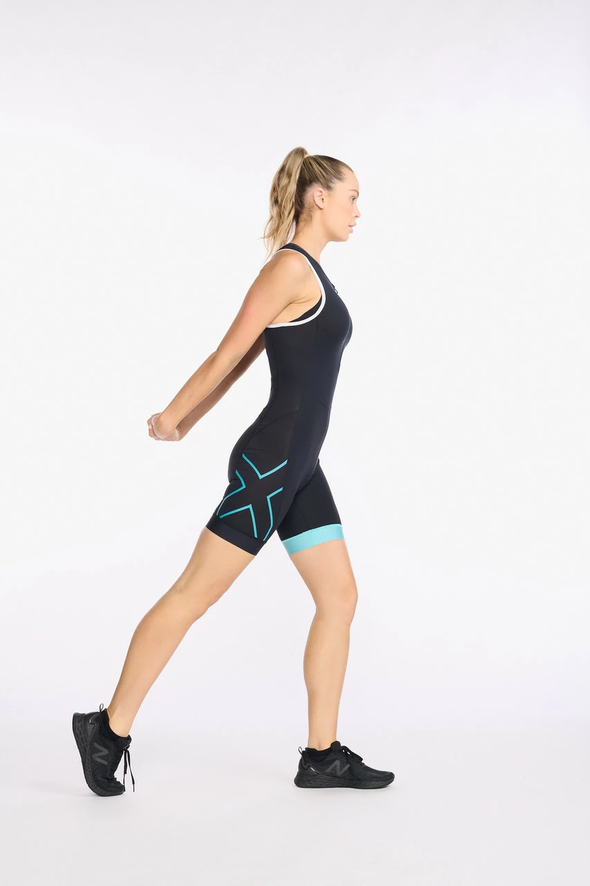 2XU - Core Trisuit - Women's - Black/Porcelain 10 2XU - Core Trisuit - Women's - Black/Porcelain - Image 10