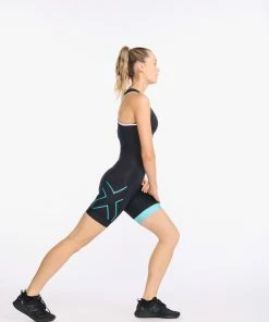 2XU - Core Trisuit - Women's - Black/Porcelain 30 2XU - Core Trisuit - Women's - Black/Porcelain -ZONE3 shop WT6440d BLK PRC 13 32721.1652774314