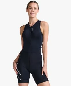 2XU - Core Trisuit - Women's - Black/White - 2023