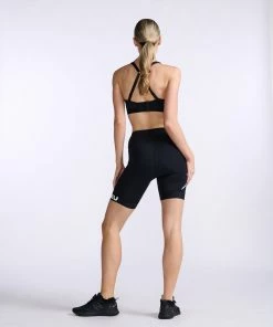 2XU - Core Tri Short - Women's - Black/White - 2023 -ZONE3 shop WT6442b BLK WHT 07 73466.1666344237