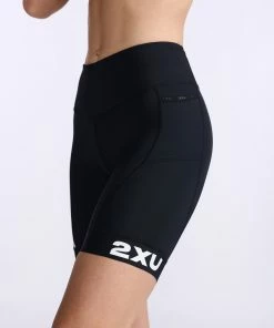 2XU - Core Tri Short - Women's - Black/White - 2023