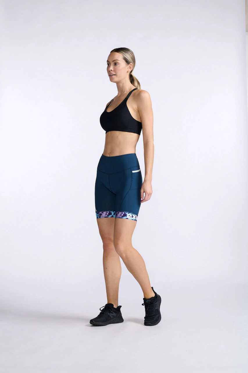 2XU - Core Tri Short - Women's - Moonlight/White - 2023 7 2XU - Core Tri Short - Women's - Moonlight/White - 2023 - Image 7