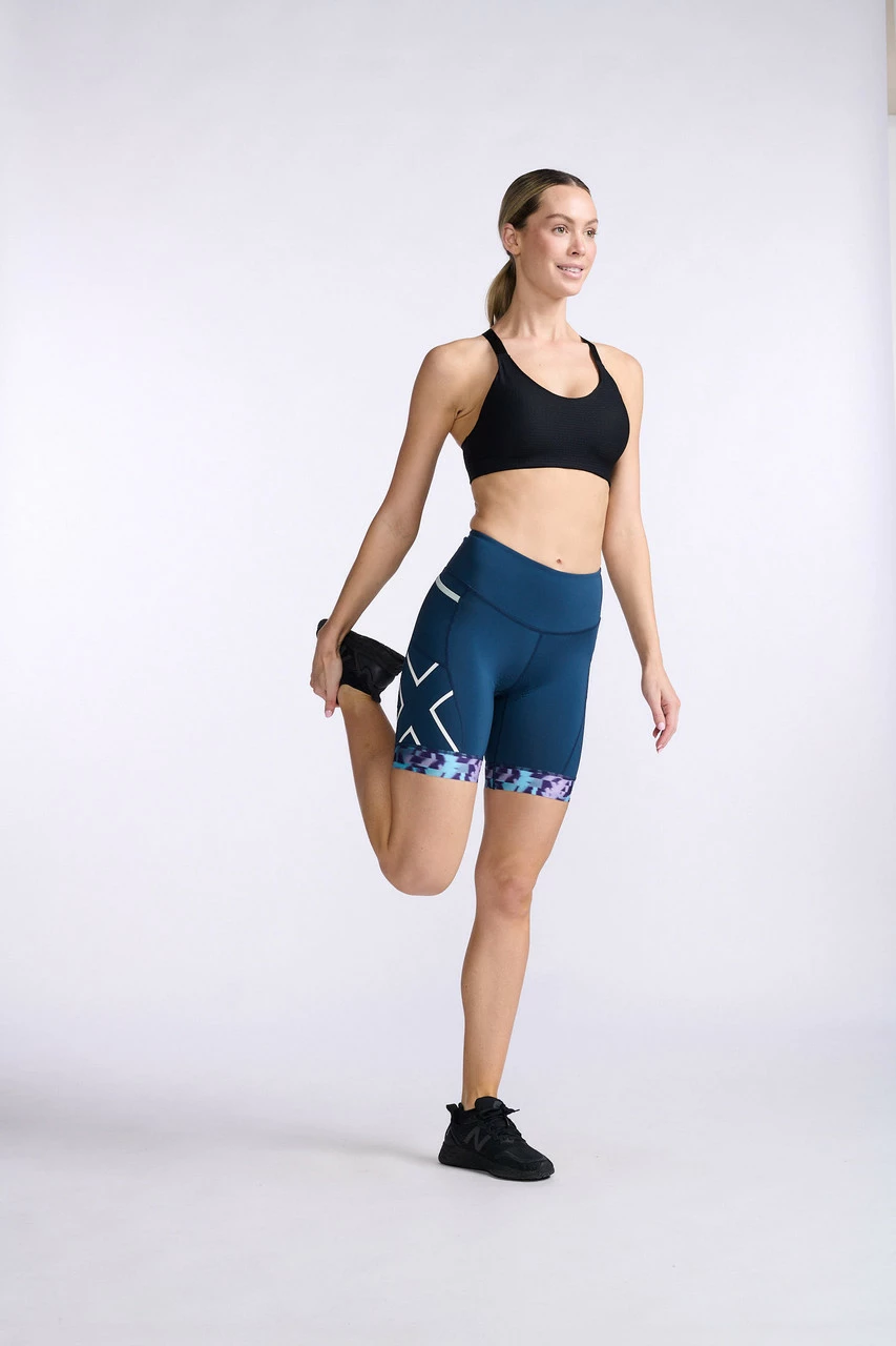 2XU - Core Tri Short - Women's - Moonlight/White - 2023 5 2XU - Core Tri Short - Women's - Moonlight/White - 2023 - Image 5
