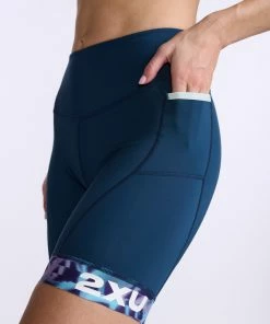 2XU - Core Tri Short - Women's - Moonlight/White - 2023 20 2XU - Core Tri Short - Women's - Moonlight/White - 2023 -ZONE3 shop WT6442b MNL WHT 23 67153.1666342874