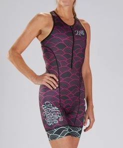 Zoot - Women's LTD Tri Racesuit -ZONE3 shop W ALOHA Tri Racesuit ANGLE 78052.1664811660