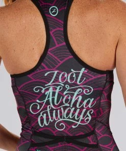Zoot - Women's LTD Tri Racesuit -ZONE3 shop W ALOHA Tri Racesuit DETAIL2 54497.1664811660