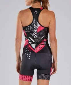 Zoot - Women's LTD Tri Racesuit -ZONE3 shop W TEAM Tri Racesuit BACK 31264.1664811660