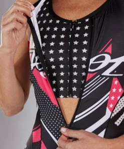 Zoot - Women's LTD Tri Racesuit -ZONE3 shop W TEAM Tri Racesuit DETAIL2 71968.1664811660