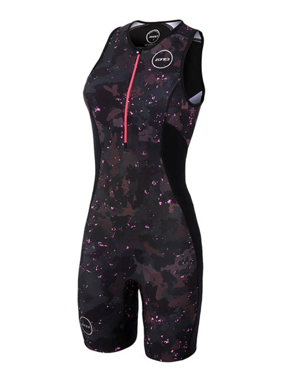 Zone 3 Zone3 - Women's Activate Plus Stealth Camo Full Print Trisuit 1 Zone 3 Zone3 - Women's Activate Plus Stealth Camo Full Print Trisuit