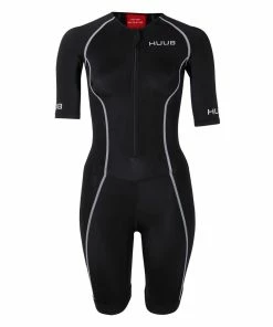 HUUB - Essential Long Course Women's Sleeved Trisuit 6 HUUB - Essential Long Course Women's Sleeved Trisuit -ZONE3 shop Womens Essential Long Course Tri Suit Front 97728.1615378609
