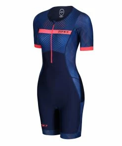 Zone 3 Zone3 - Activate+ Revolution (Spots) Short Sleeve Trisuit - Women's - 2023