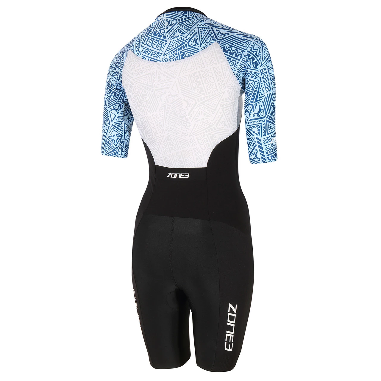 Zone 3 Zone3 - Lava Short Sleeve Trisuit (Kona Print) - Women's 2 Zone 3 Zone3 - Lava Short Sleeve Trisuit (Kona Print) - Women's - Image 2