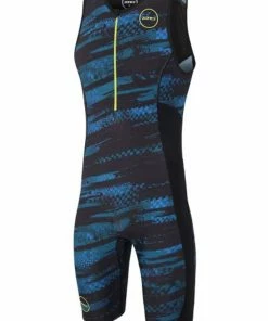 Zone 3 Zone3 - Activate Plus Stealth Speed Camo Full Print Trisuit - Men's